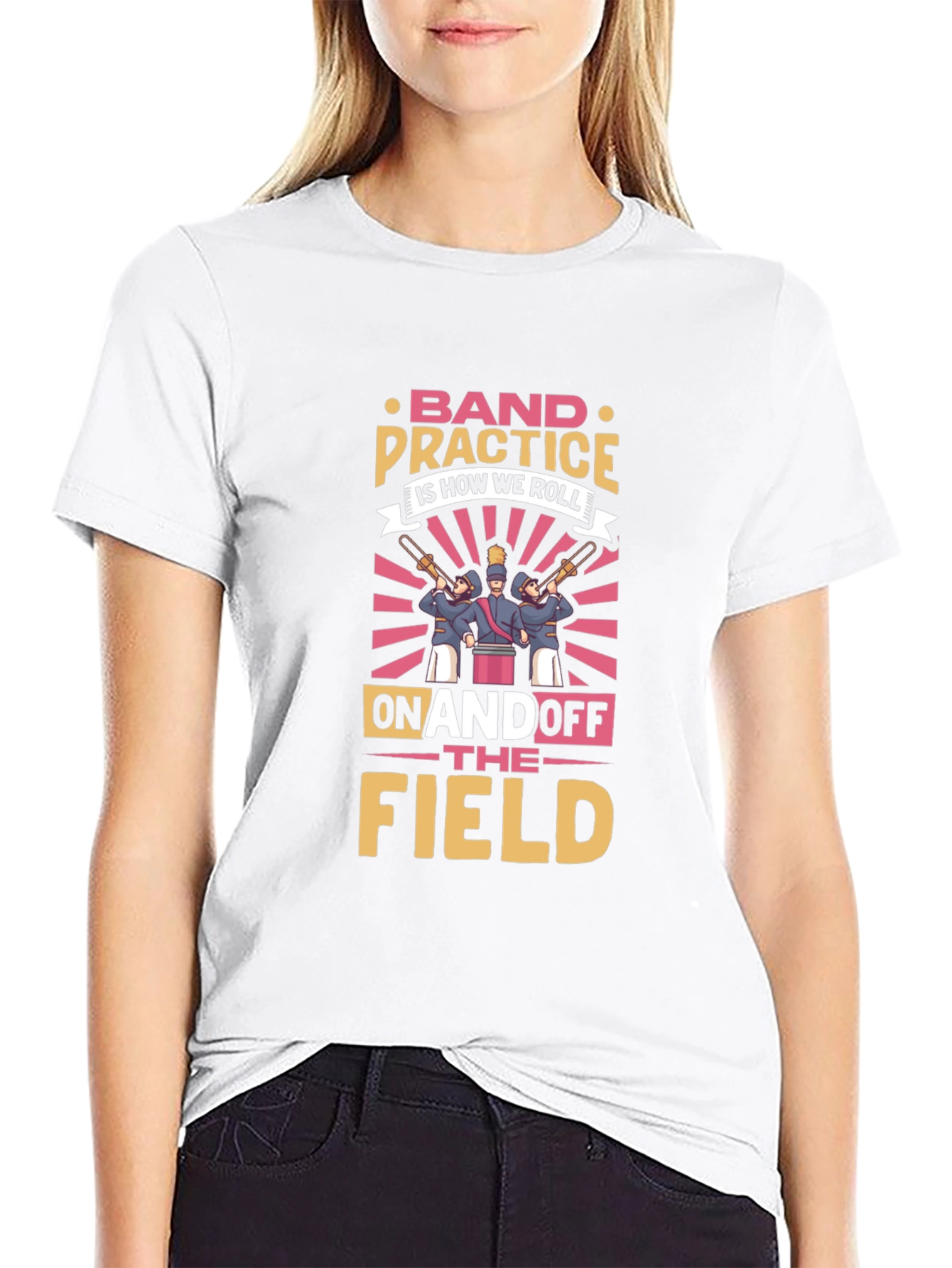 Band Practice Is How We Roll T-Shirt