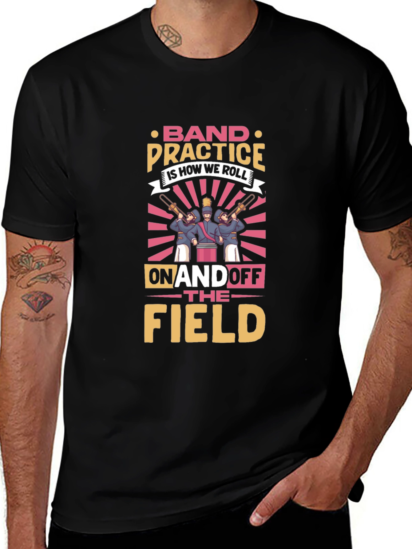 Band Practice Is How We Roll T-Shirt