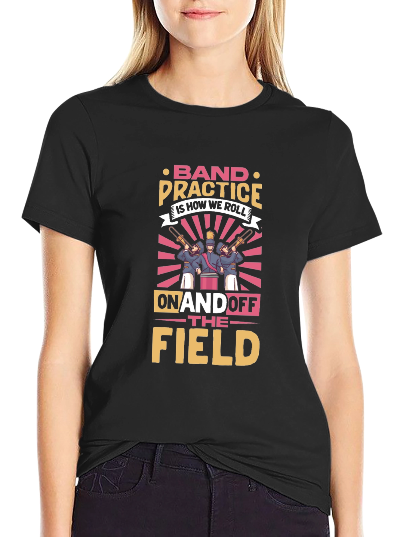 Band Practice Is How We Roll T-Shirt