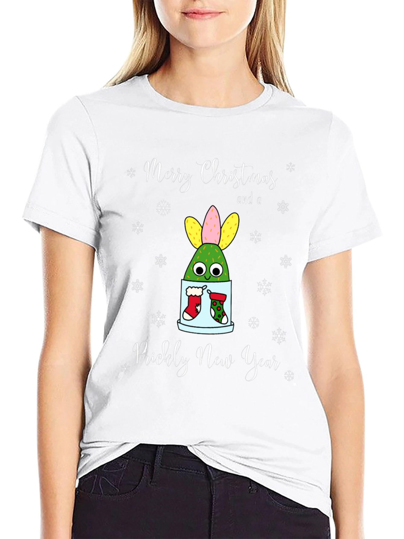 Merry Christmas Prickly New Year T-Shirt