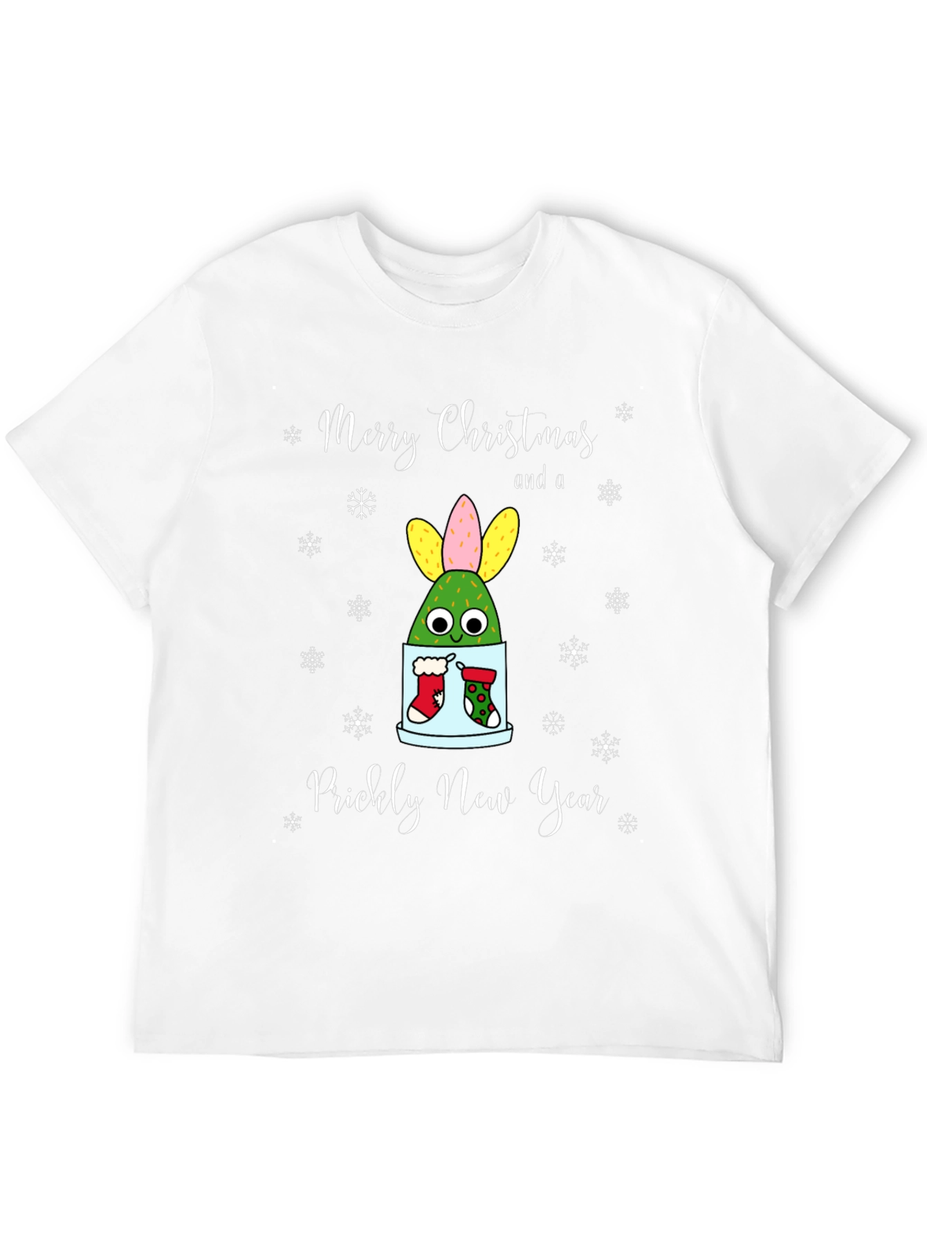 Merry Christmas Prickly New Year T-Shirt