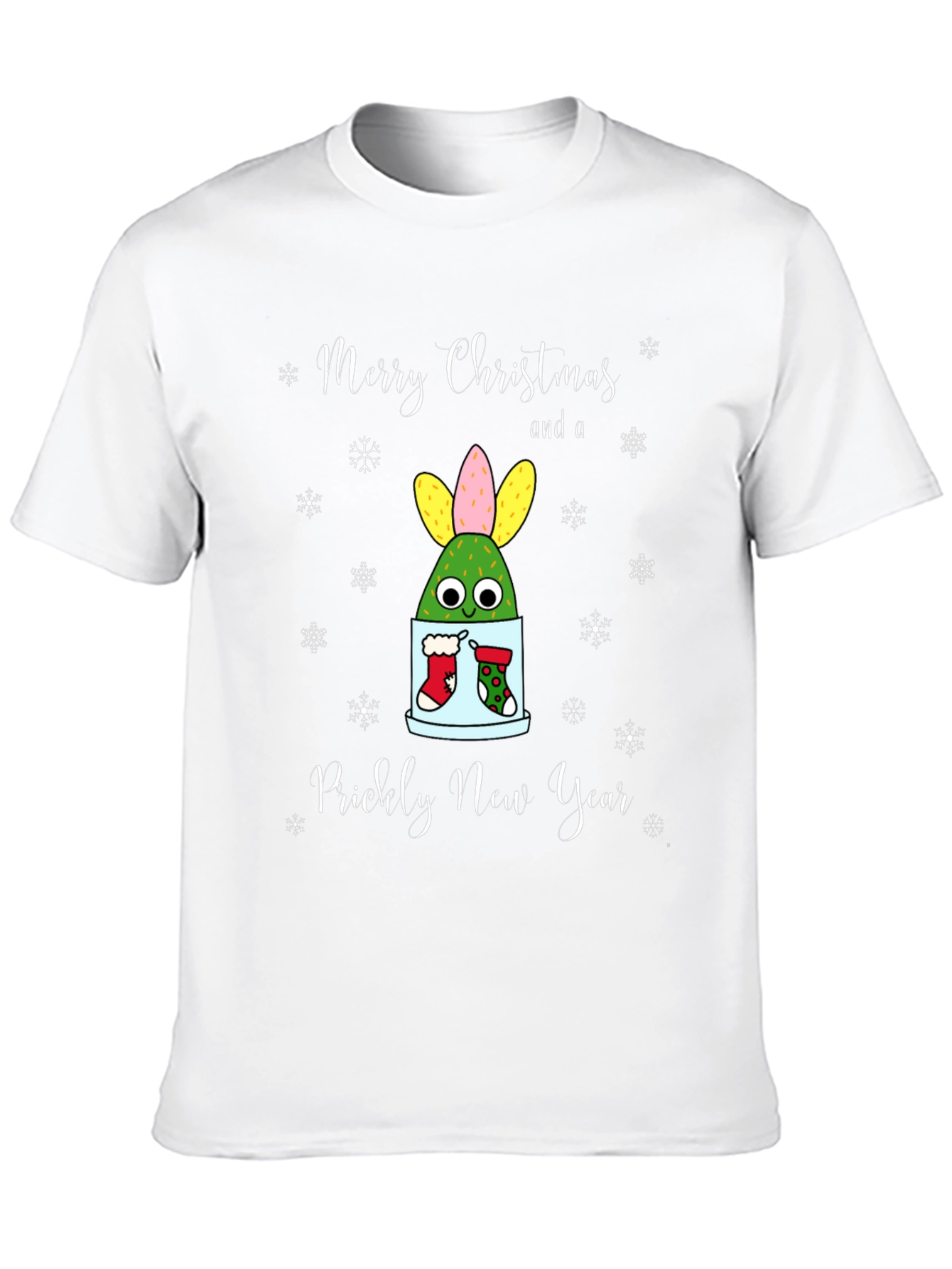 Merry Christmas Prickly New Year T-Shirt