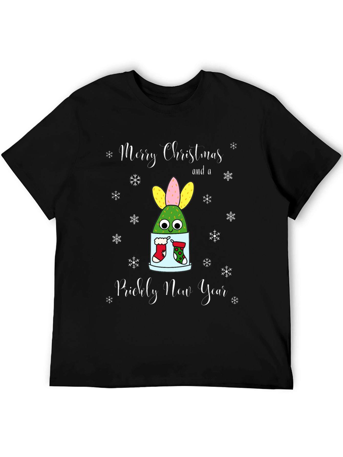 Merry Christmas Prickly New Year T-Shirt