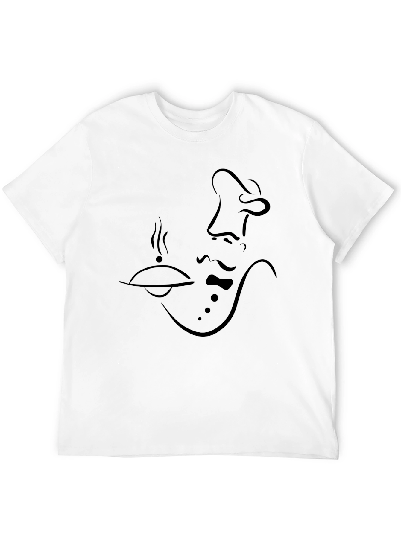 Chef Silhouette Black T-Shirt