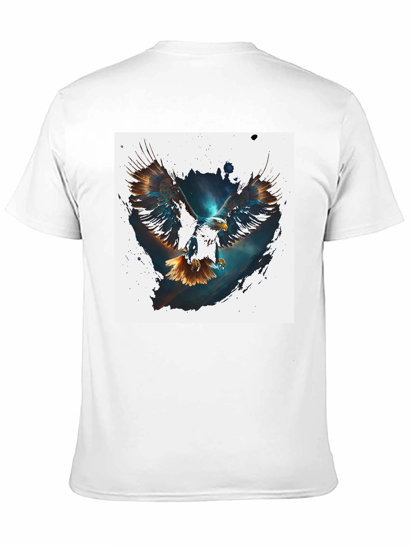 Eagle Graphic Tee - Mens Black T-Shirt