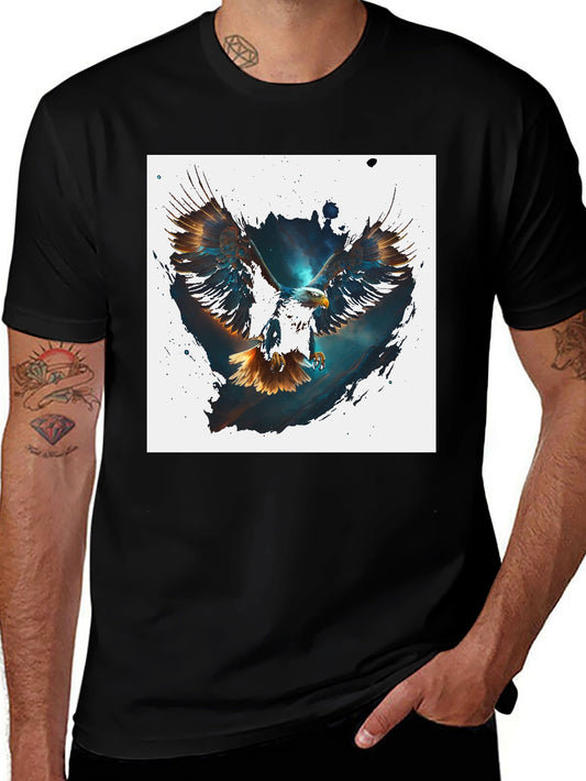 Eagle Graphic Tee - Mens Black T-Shirt