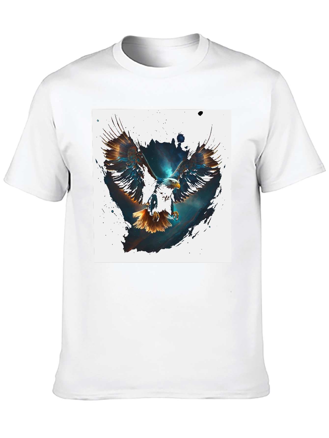 Eagle Graphic Tee - Mens Black T-Shirt