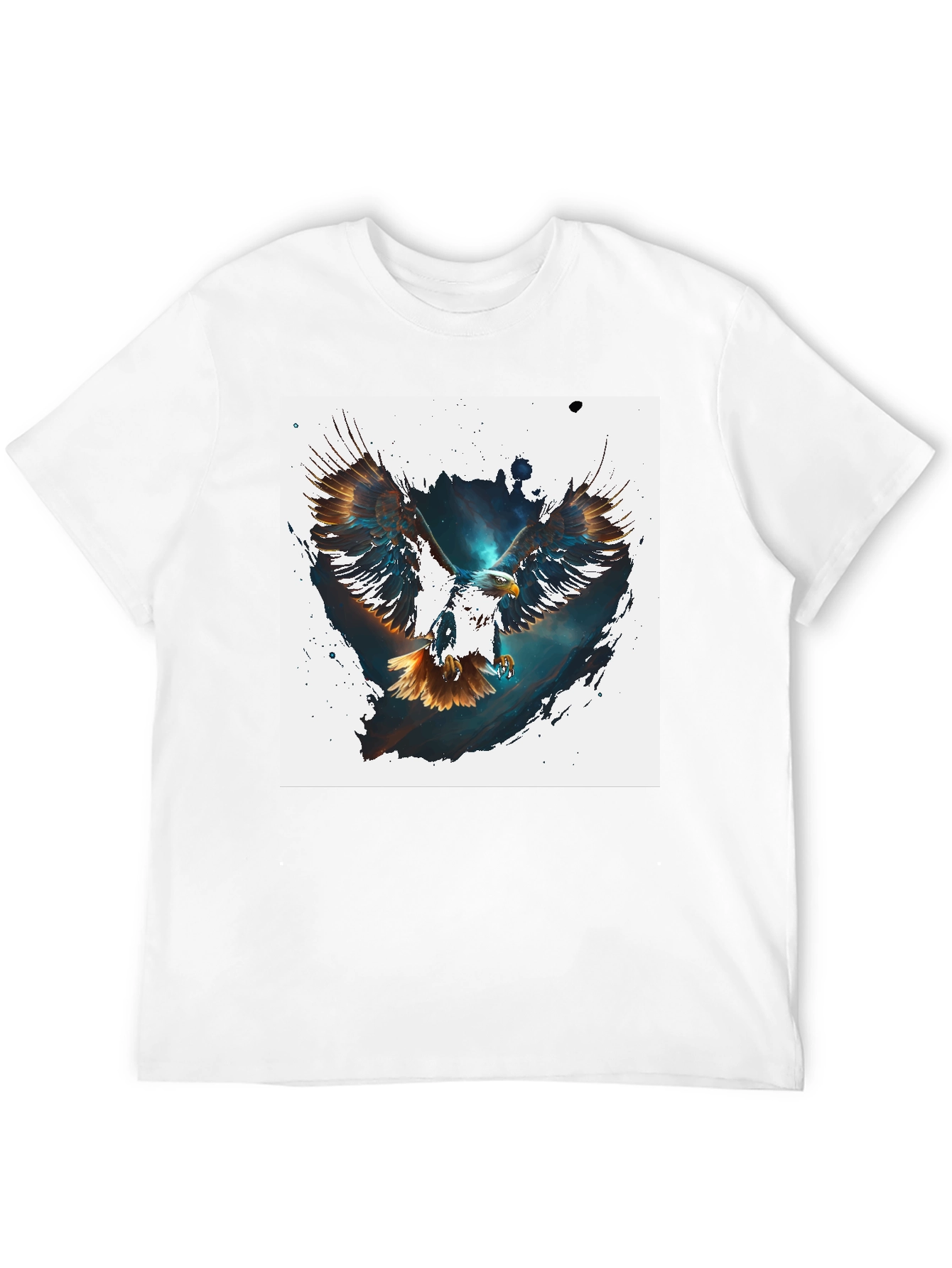 Eagle Graphic Tee - Mens Black T-Shirt