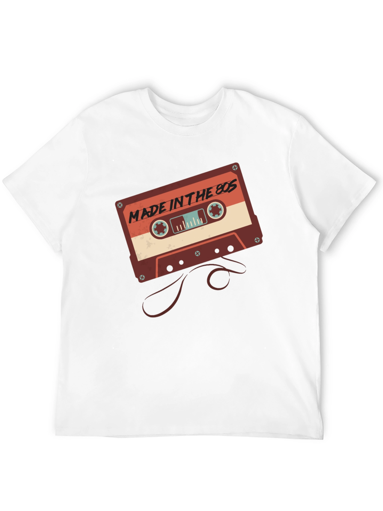 Retro Cassette Tape Made In The 80s T-Shirt