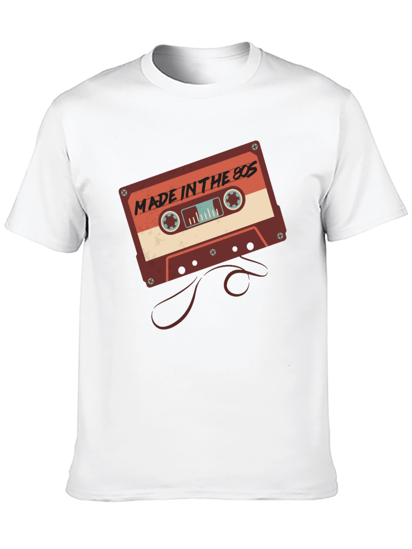Retro Cassette Tape Made In The 80s T-Shirt