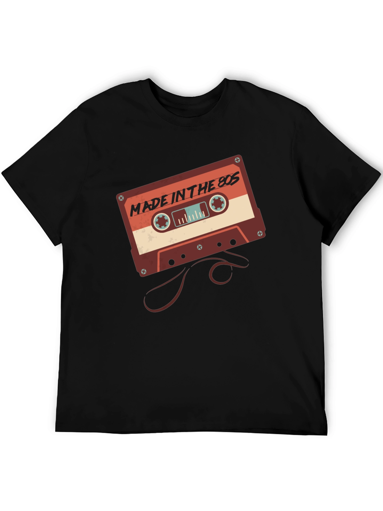 Retro Cassette Tape Made In The 80s T-Shirt