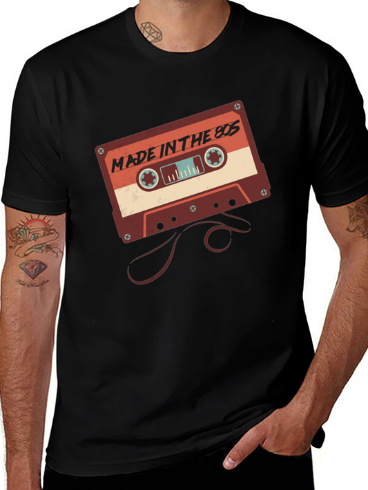 Retro Cassette Tape Made In The 80s T-Shirt