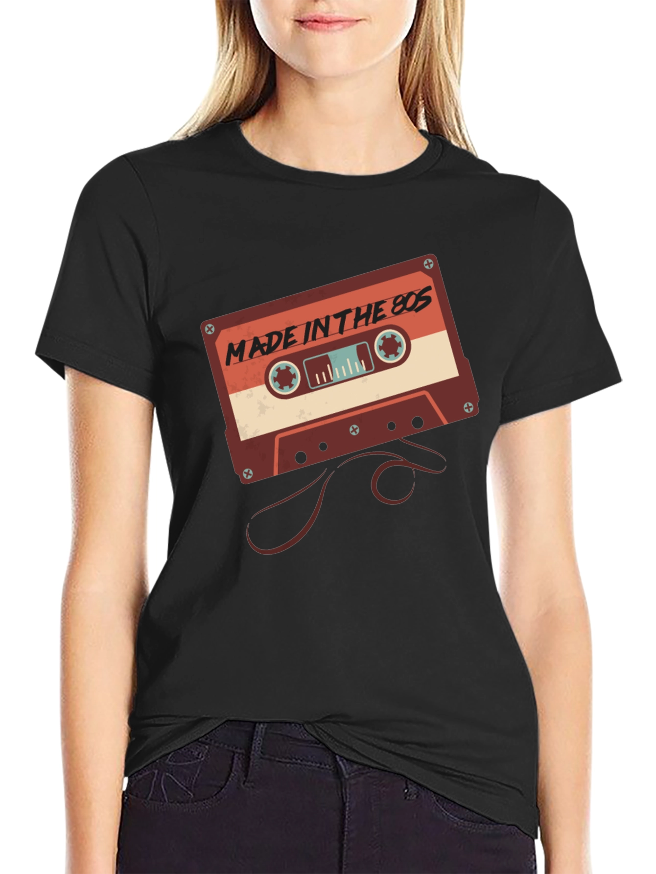 Retro Cassette Tape Made In The 80s T-Shirt