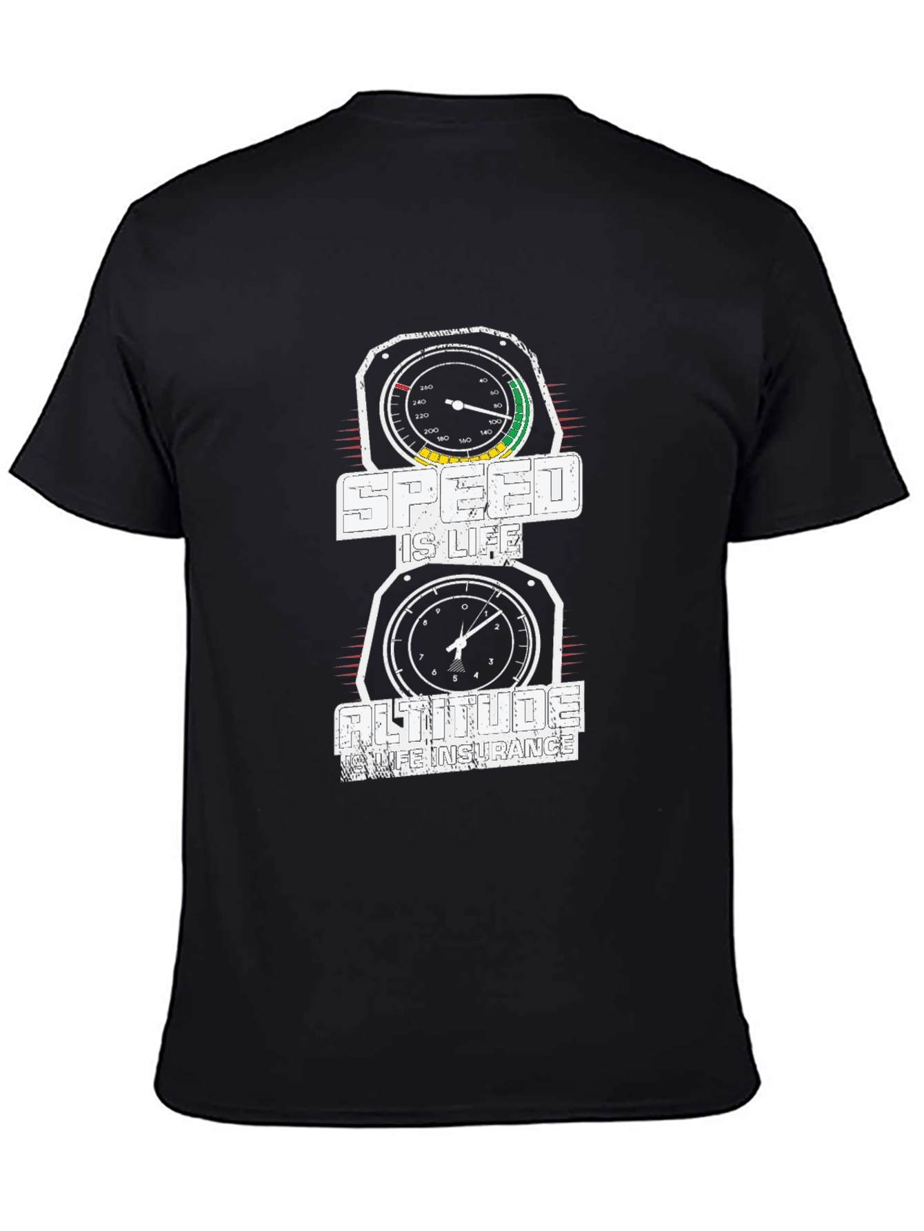 Speed is Life Altitude is Life Insurance T-Shirt