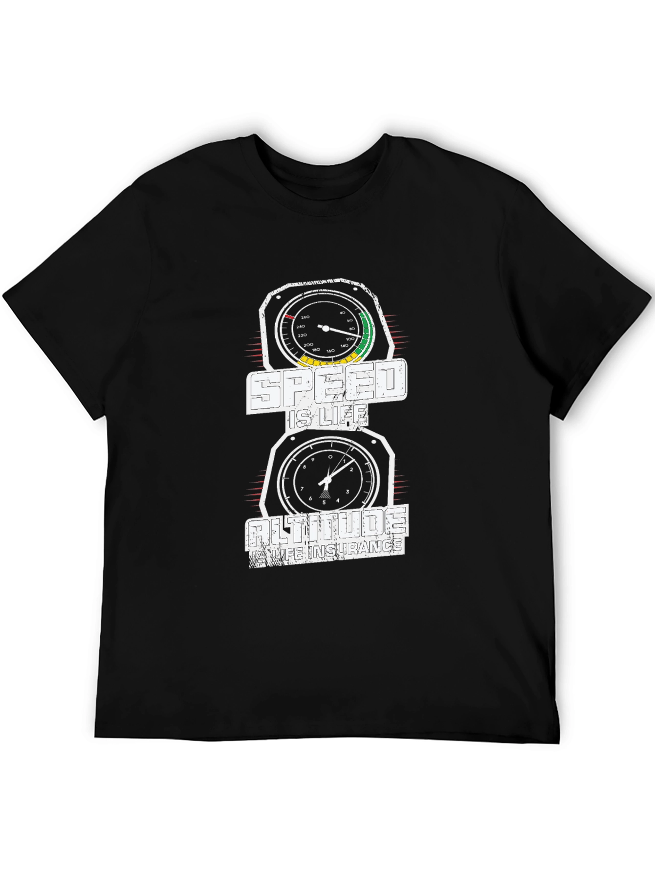 Speed is Life Altitude is Life Insurance T-Shirt