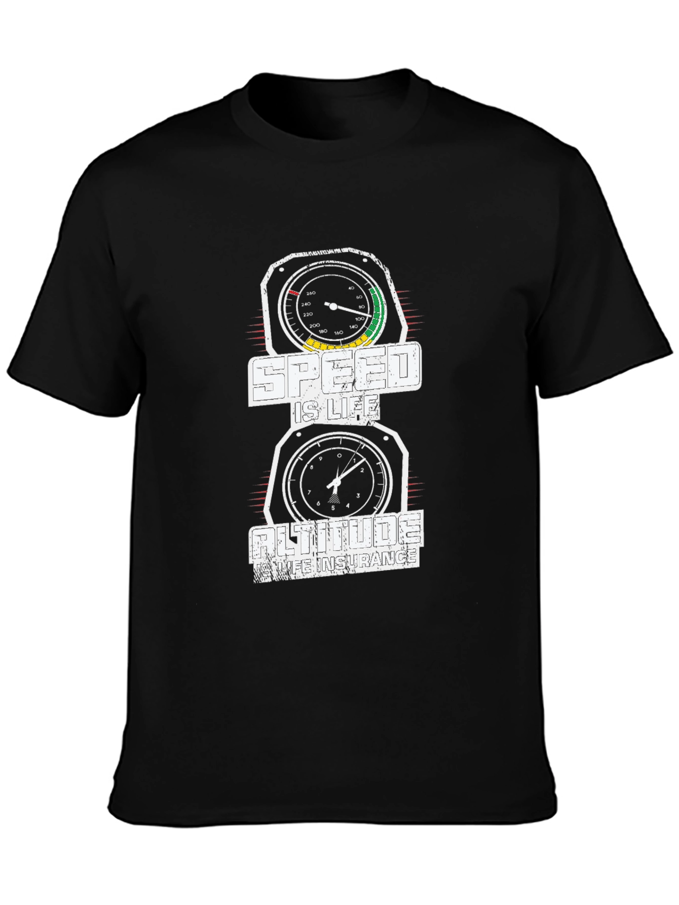 Speed is Life Altitude is Life Insurance T-Shirt