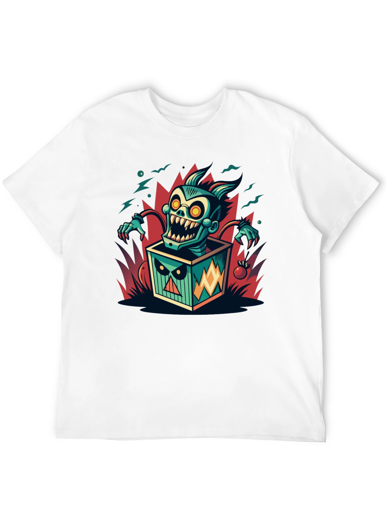 Jack-in-the-Box Monster Graphic T-Shirt