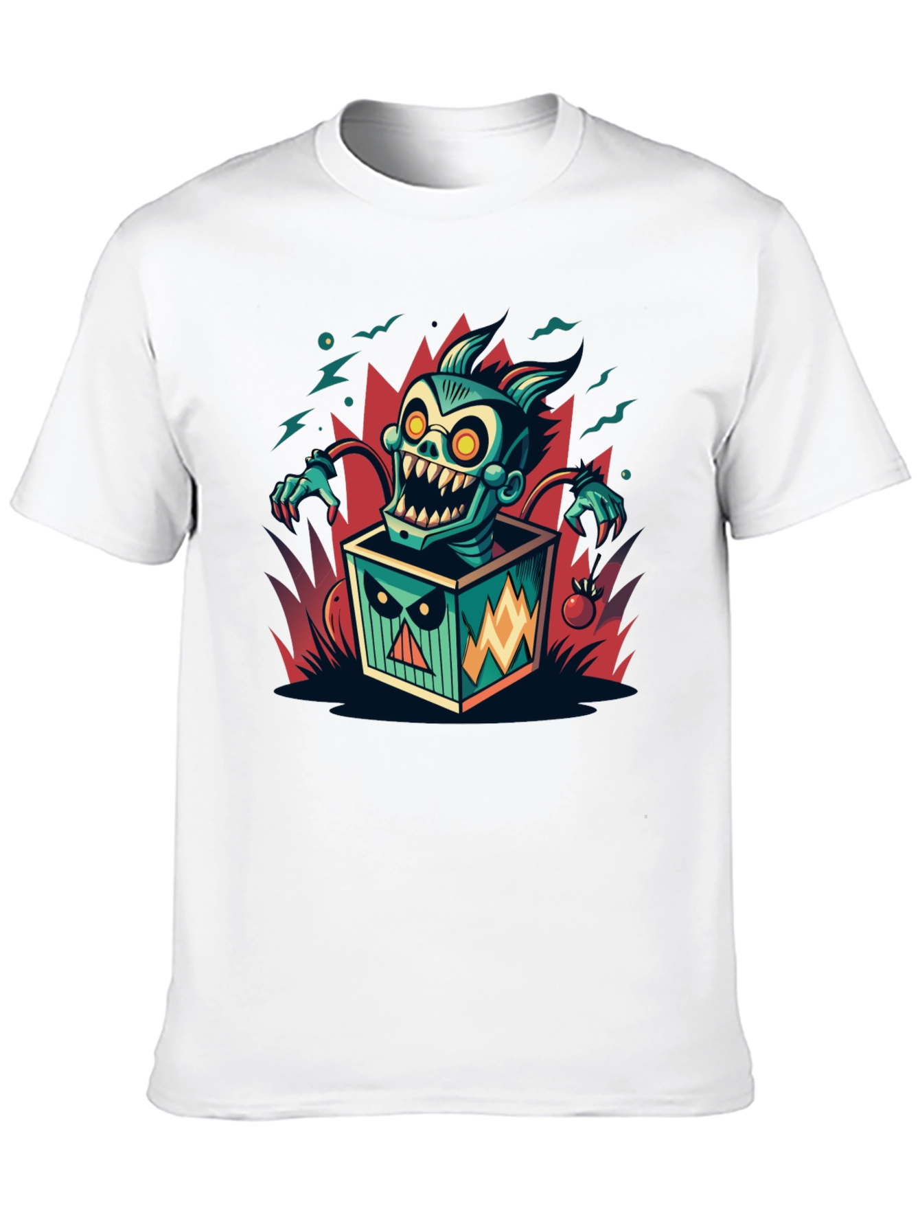 Jack-in-the-Box Monster Graphic T-Shirt