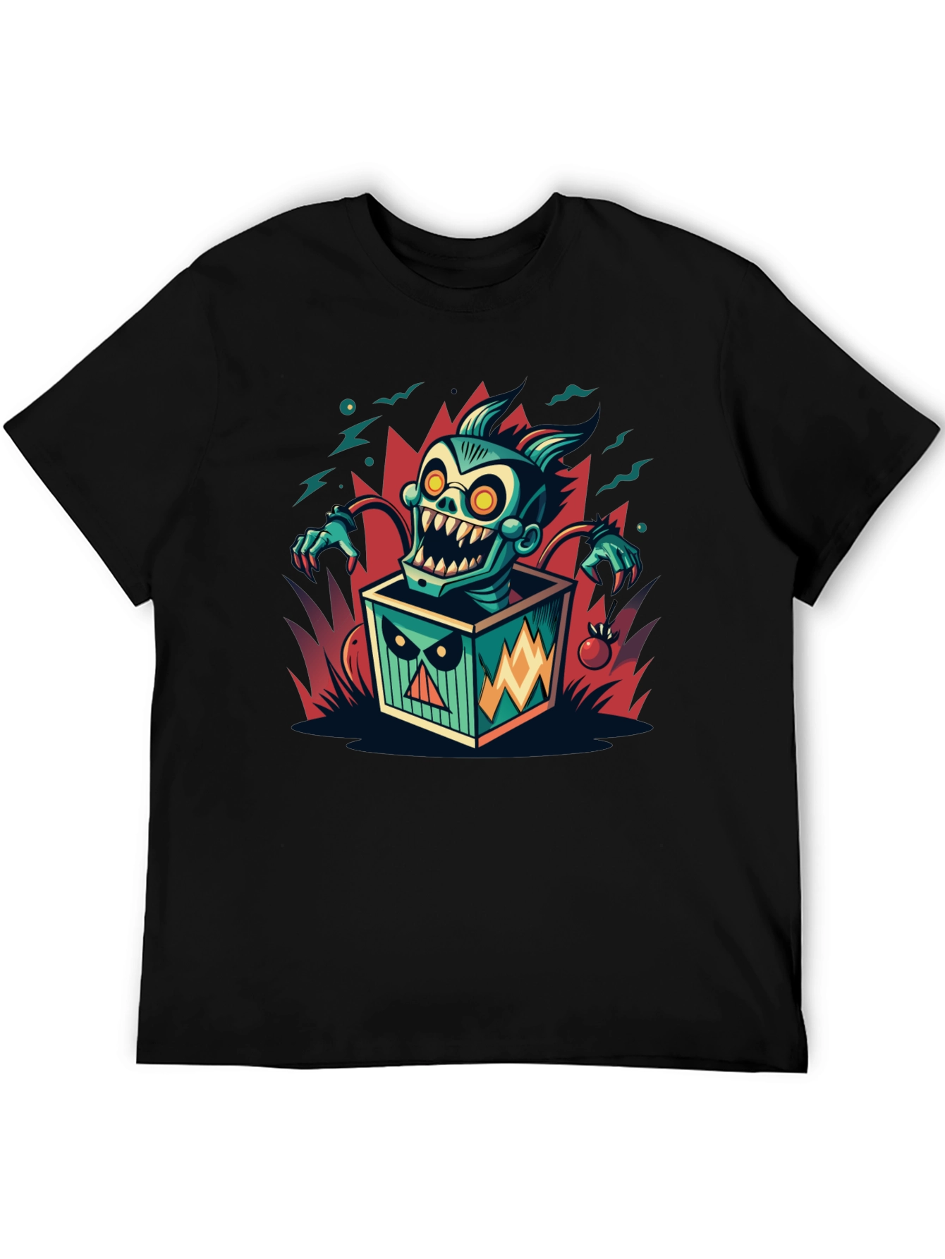 Jack-in-the-Box Monster Graphic T-Shirt
