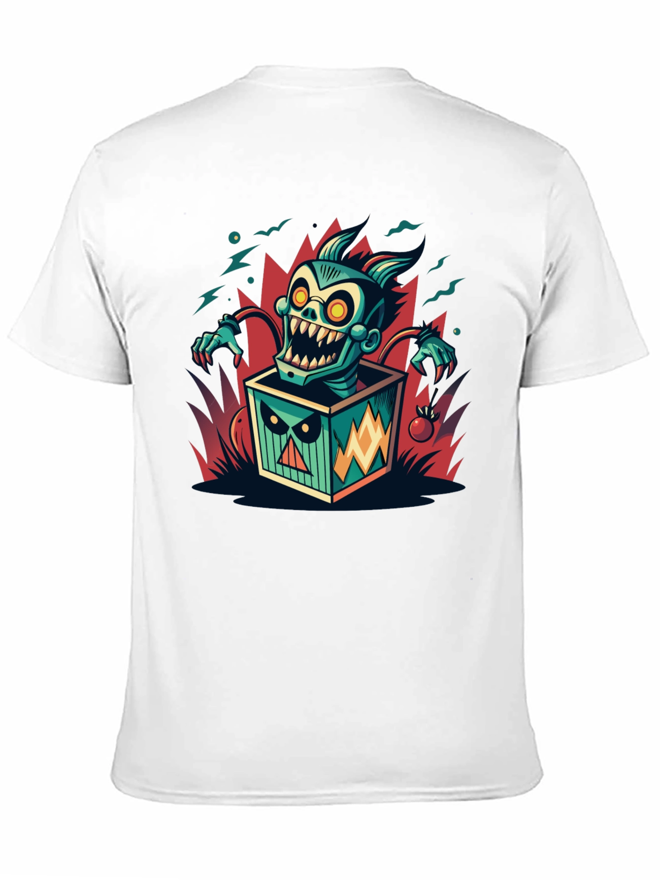 Jack-in-the-Box Monster Graphic T-Shirt