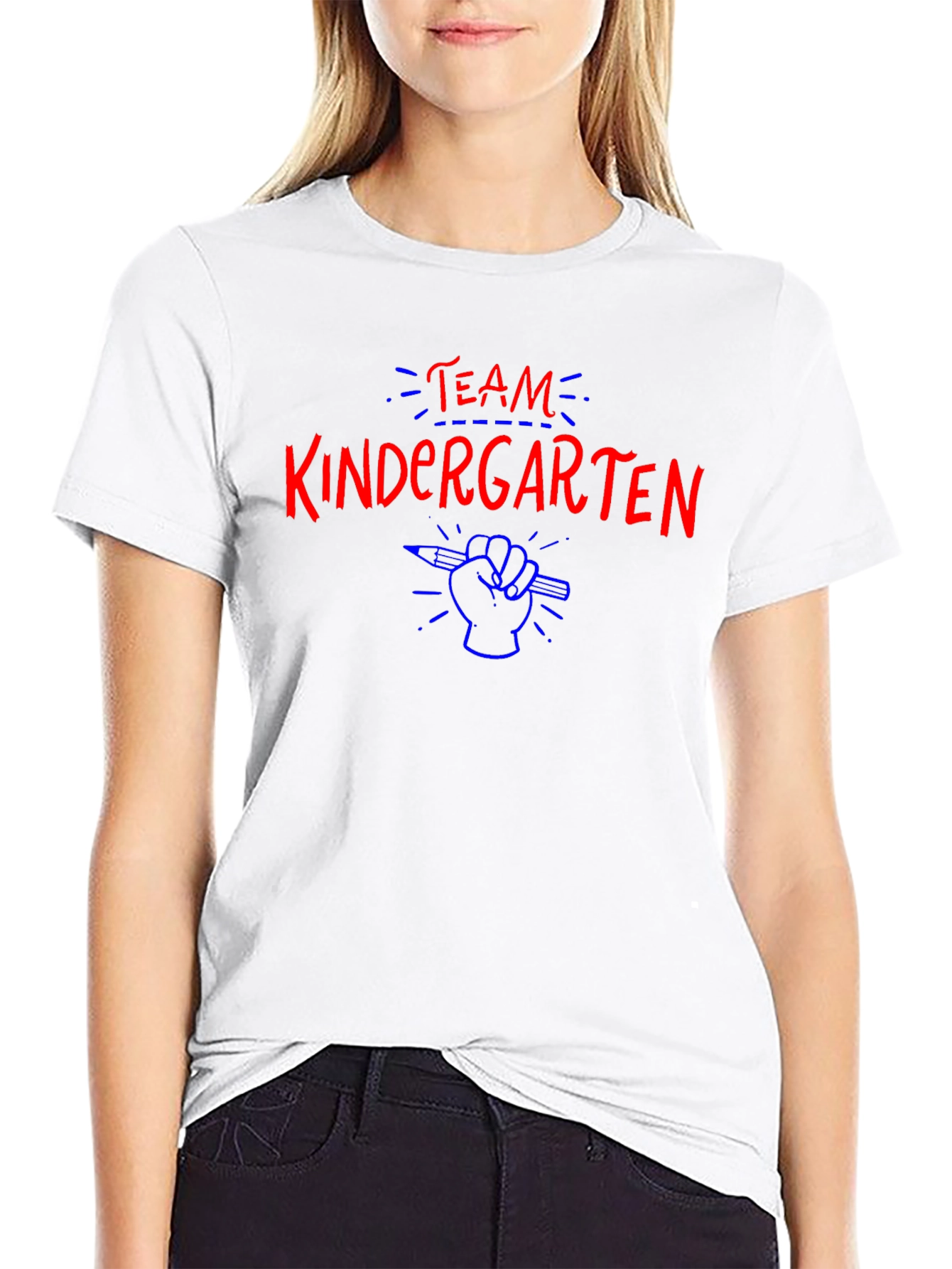 Team Kindergarten T-Shirt - Back to School Teacher Shirt