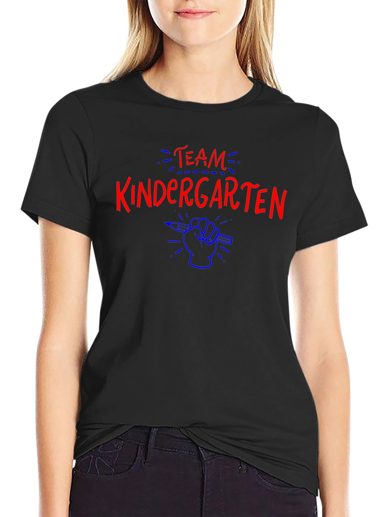 Team Kindergarten T-Shirt - Back to School Teacher Shirt