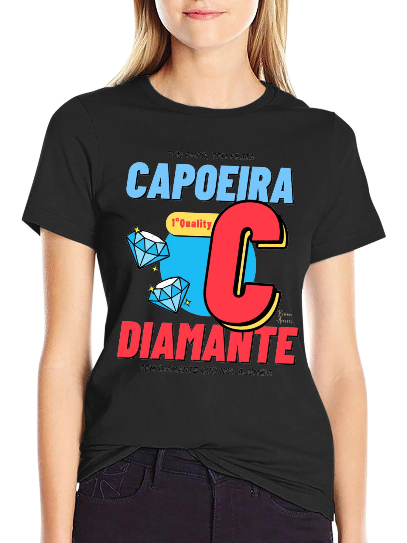 Capoeira Diamante Graphic Tee