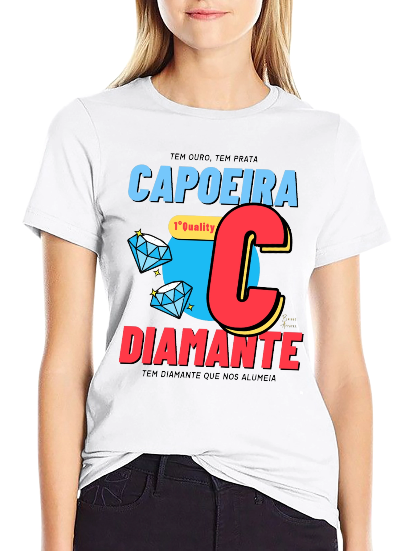 Capoeira Diamante Graphic Tee