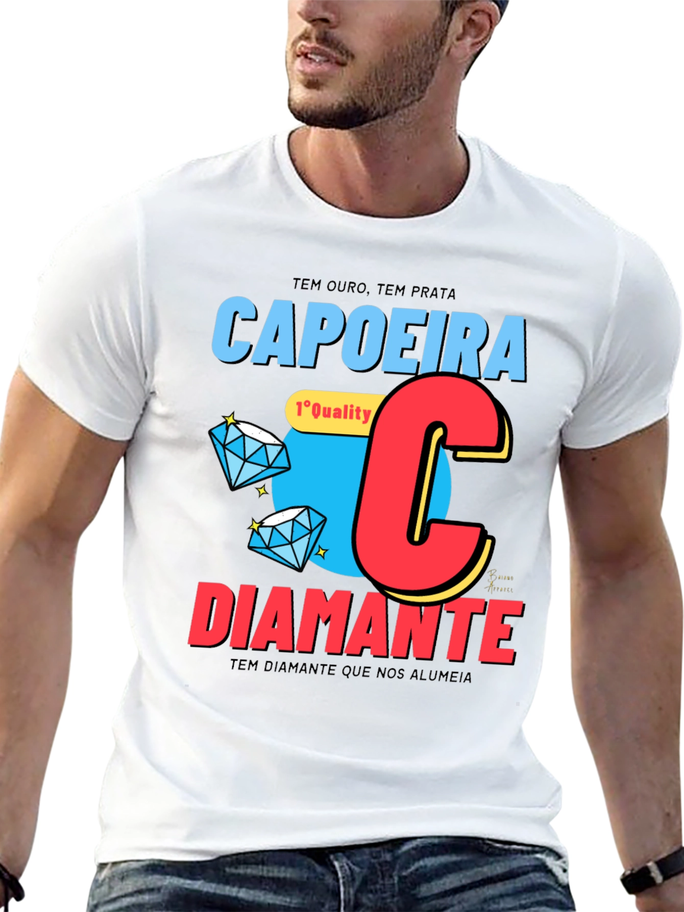 Capoeira Diamante Graphic Tee