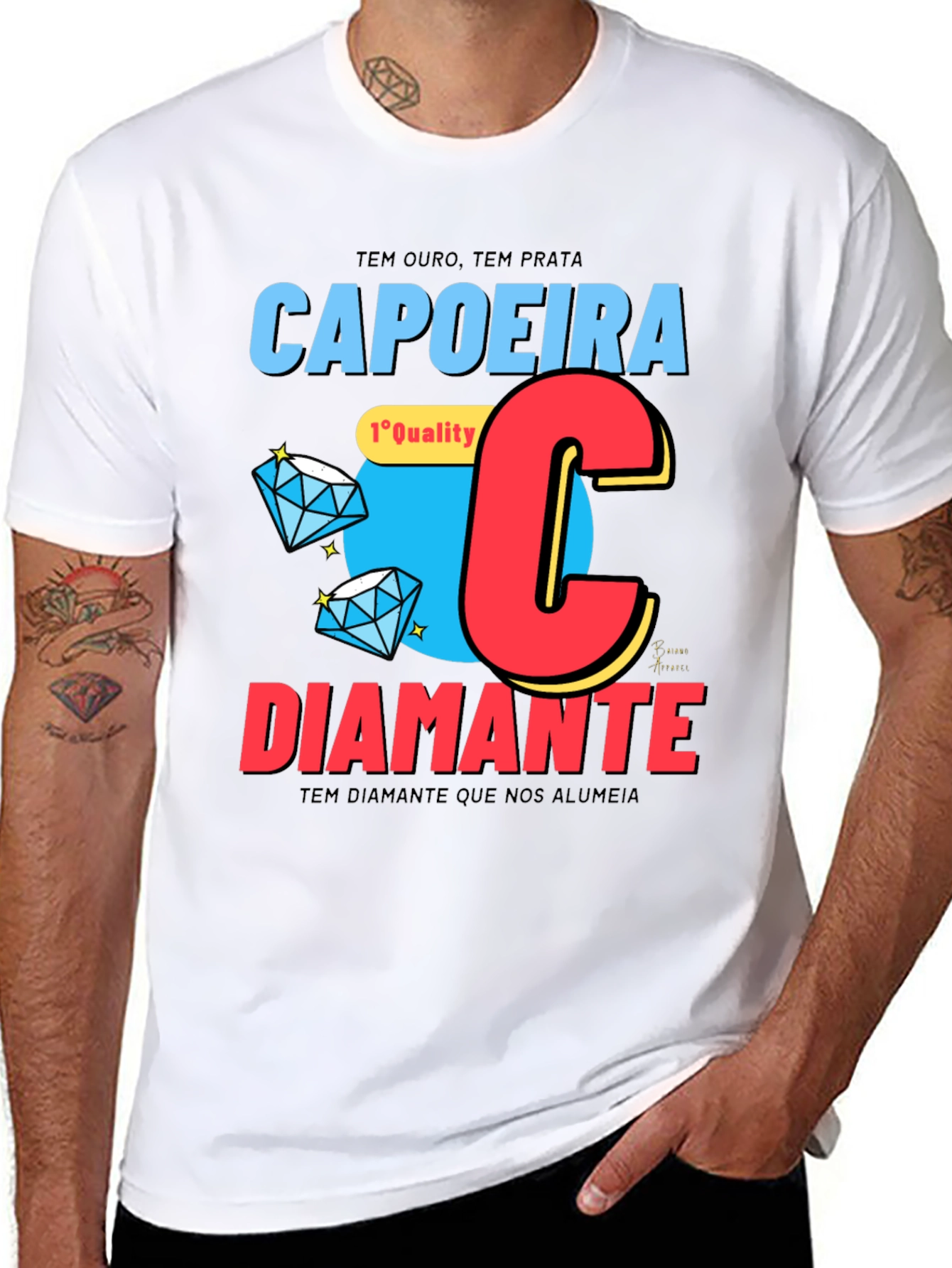 Capoeira Diamante Graphic Tee