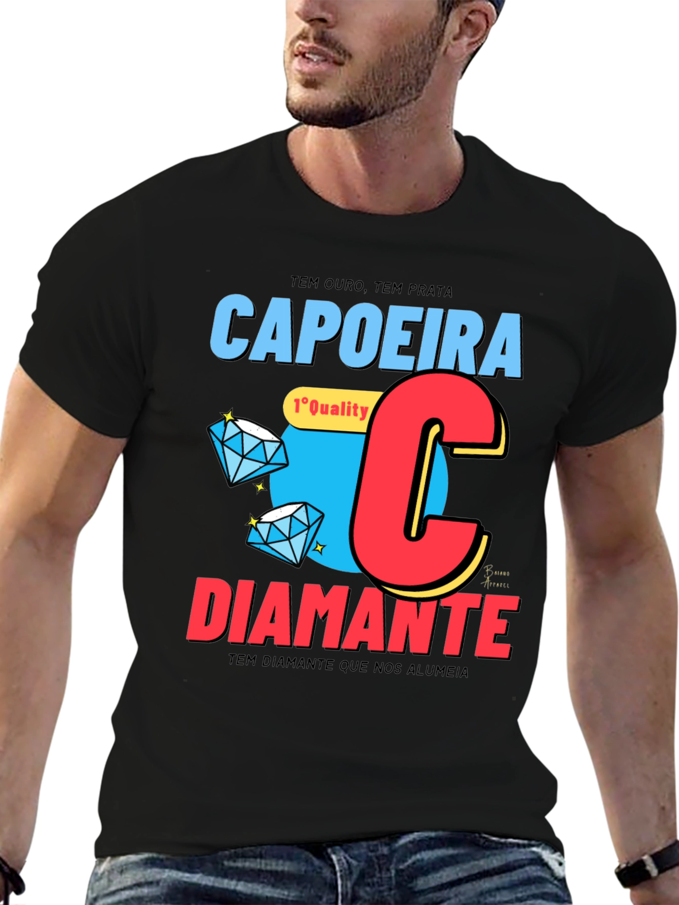 Capoeira Diamante Graphic Tee