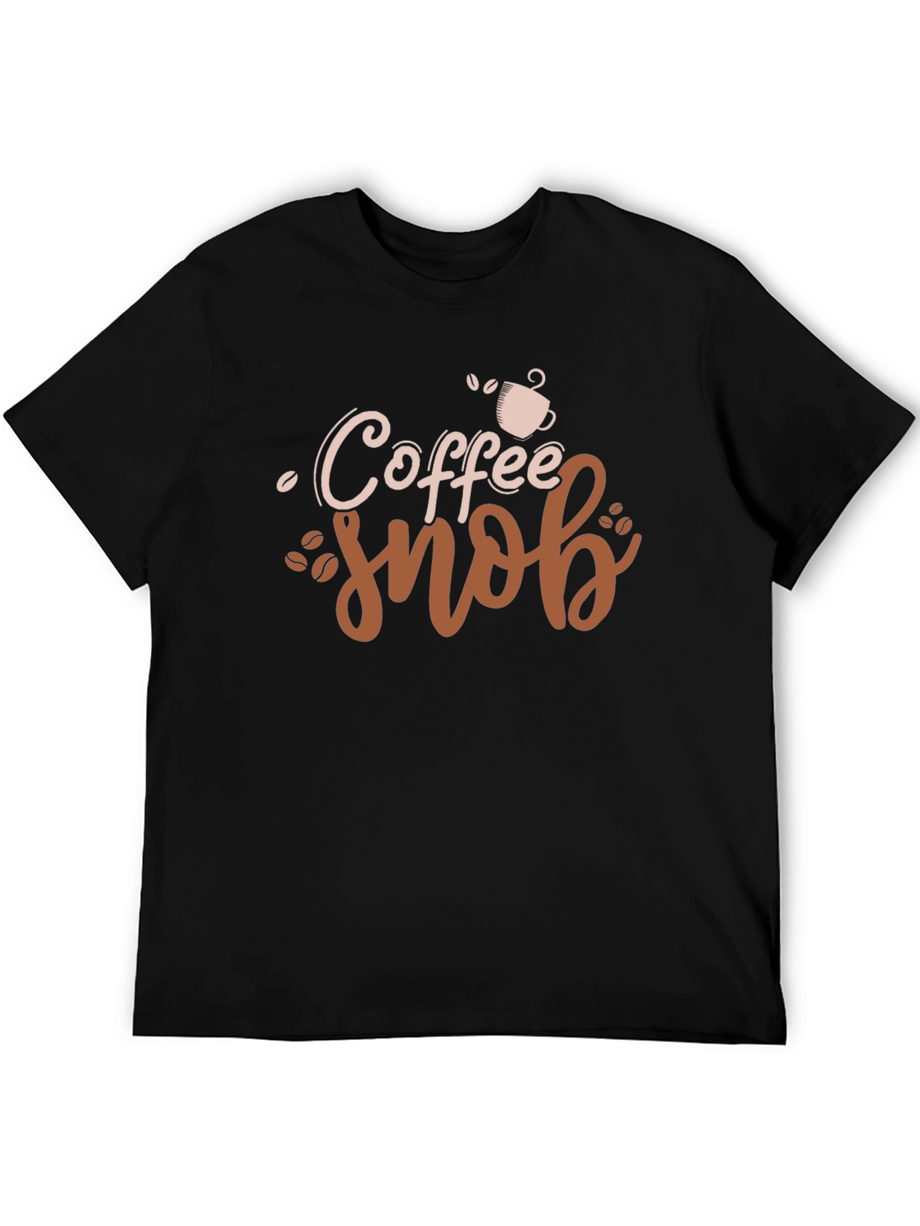Coffee Snob Graphic Tee - Unisex Black T-Shirt