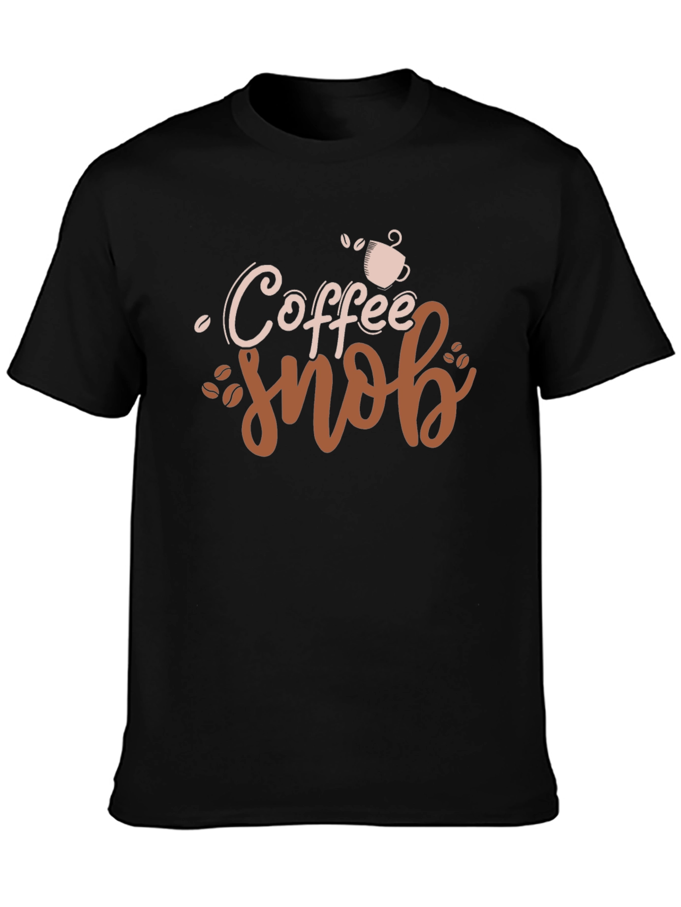 Coffee Snob Graphic Tee - Unisex Black T-Shirt