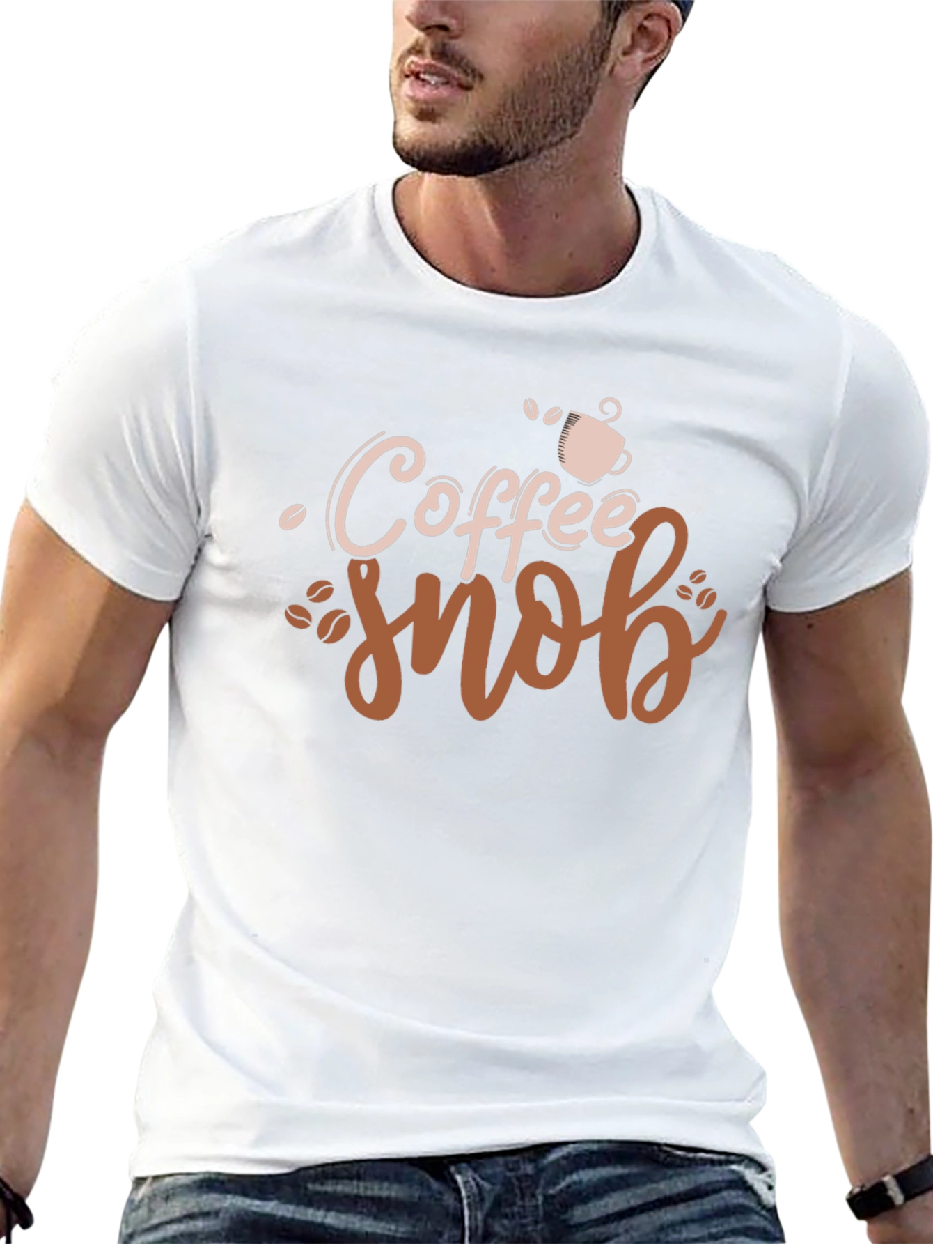 Coffee Snob Graphic Tee - Unisex Black T-Shirt