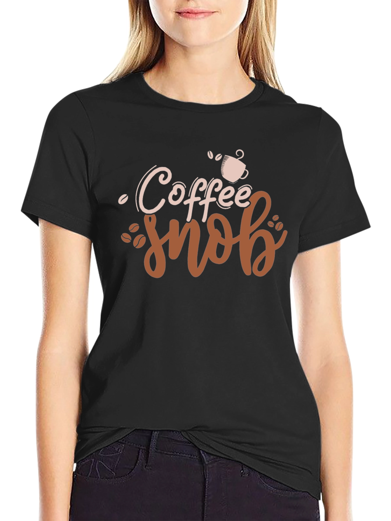 Coffee Snob Graphic Tee - Unisex Black T-Shirt
