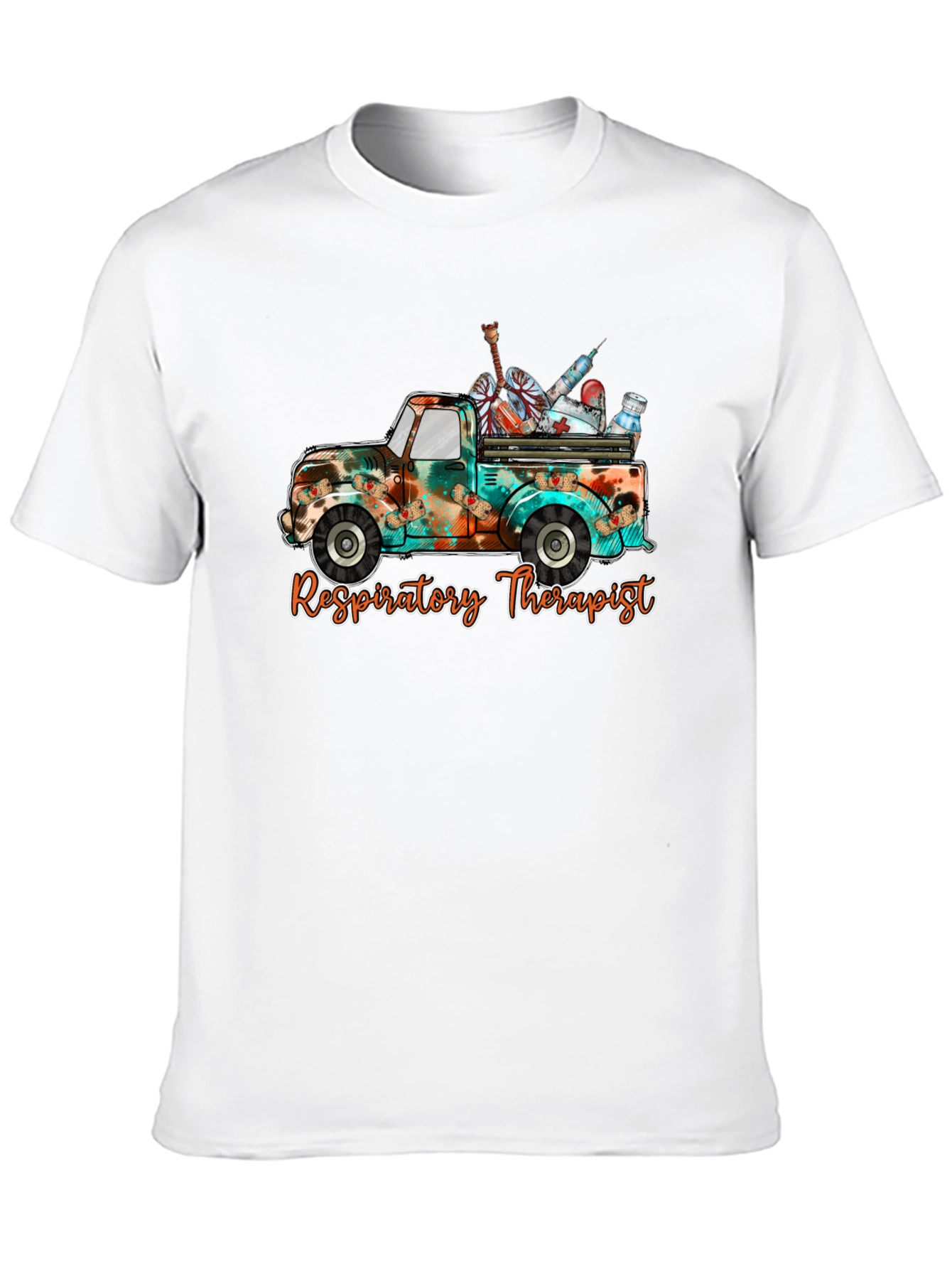 Respiratory Therapist Truck Graphic Tee