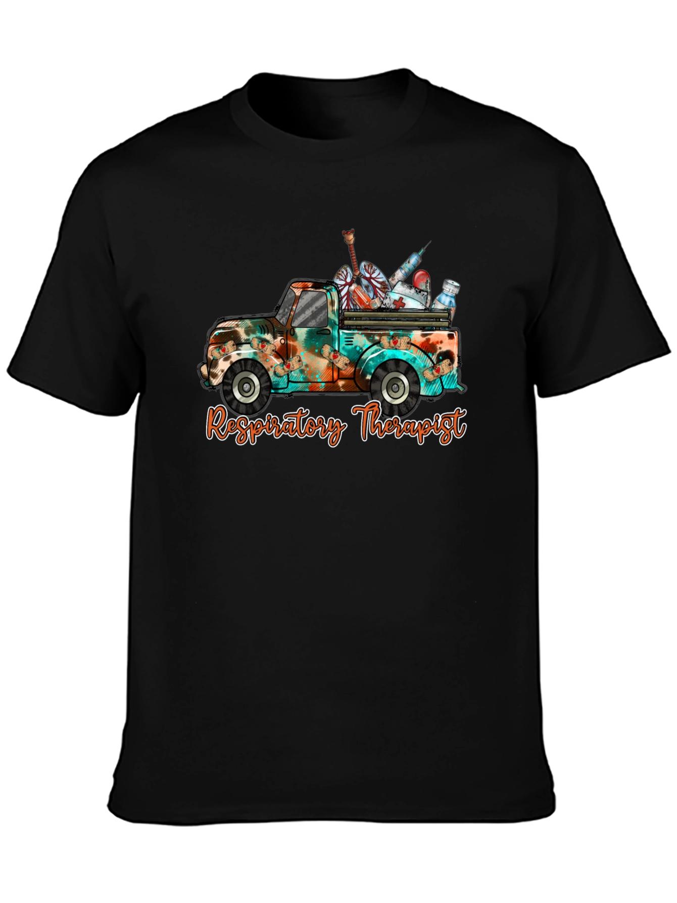 Respiratory Therapist Truck Graphic Tee