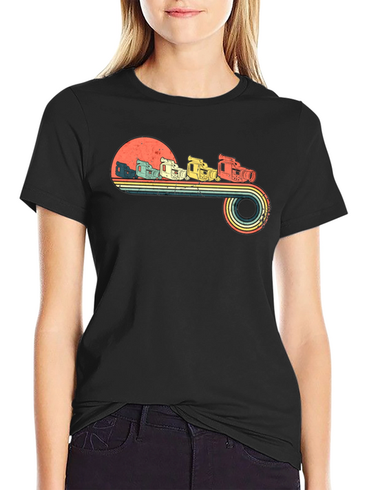 Retro Camera Graphic Tee - Vintage Film Lover Shirt