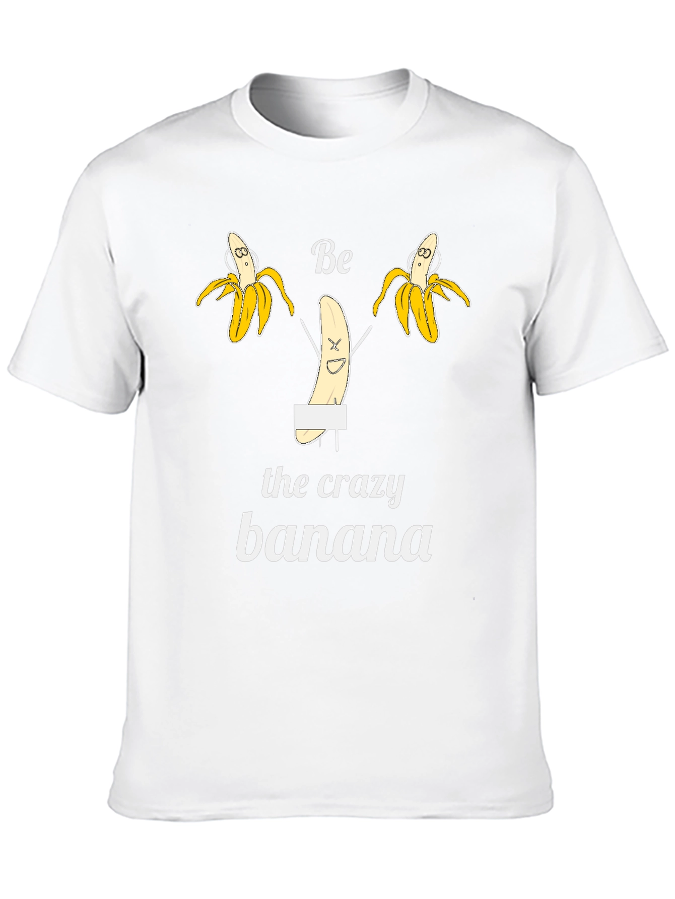 Be the Crazy Banana Black T-Shirt