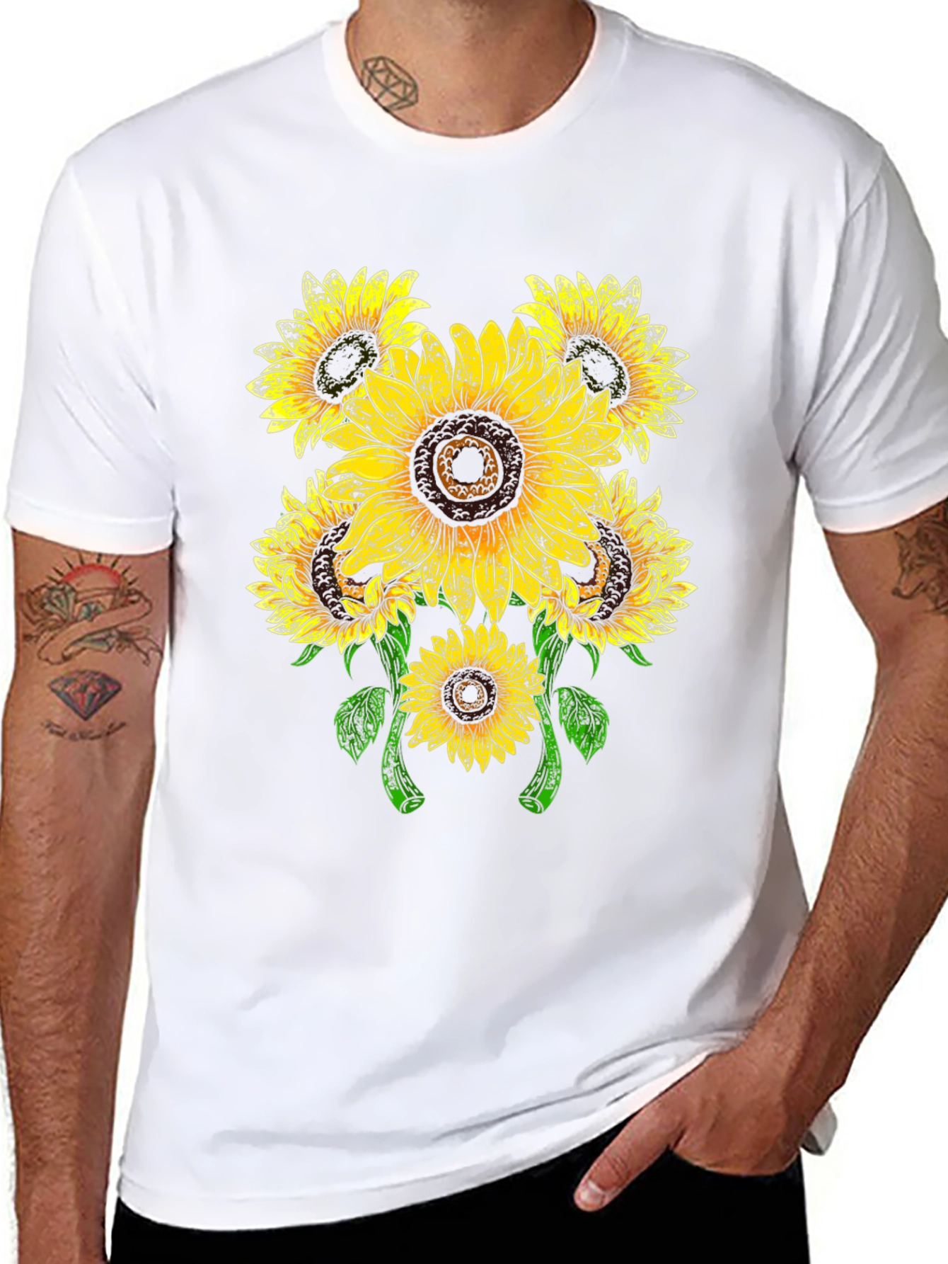 Sunflower Graphic T-Shirt