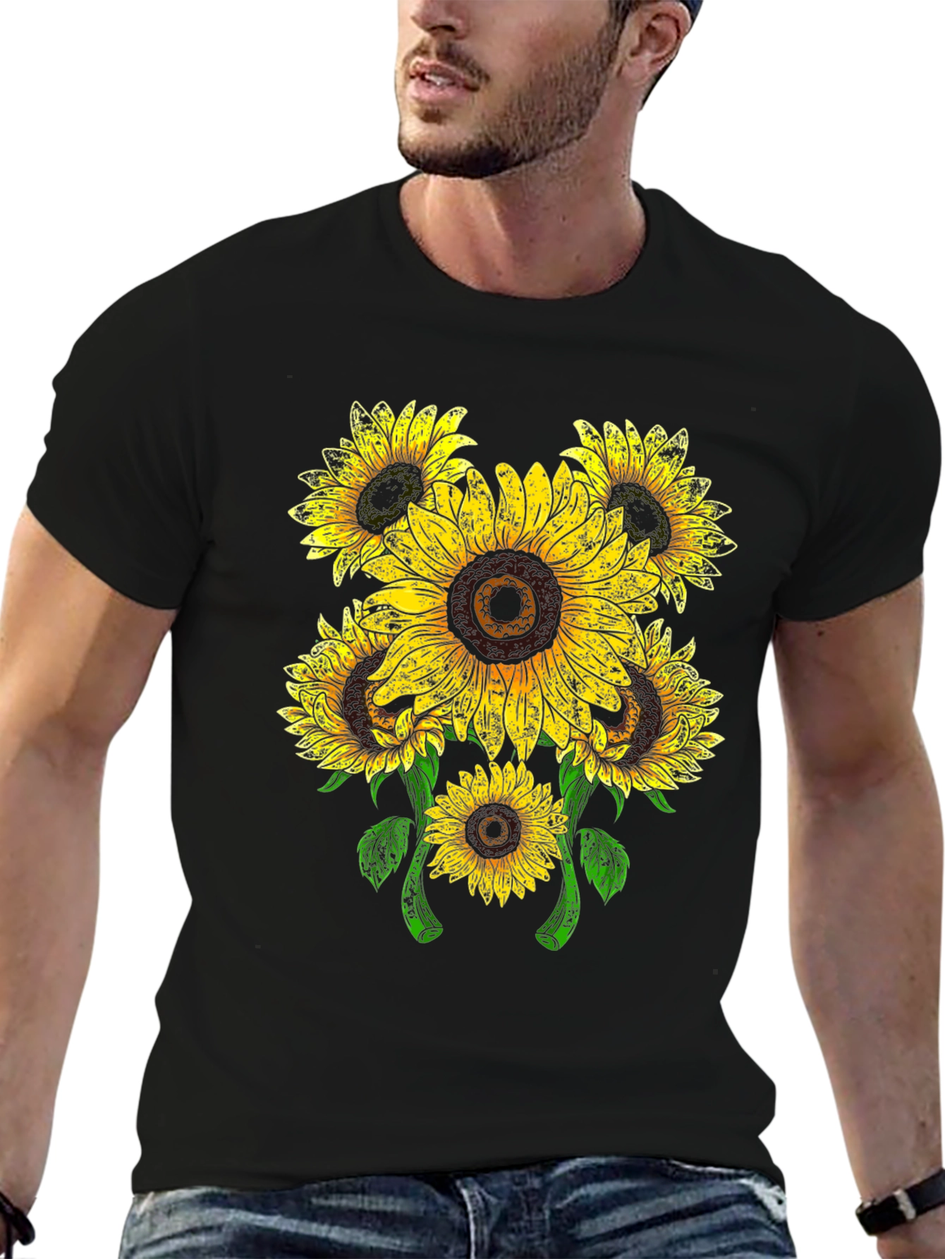 Sunflower Graphic T-Shirt