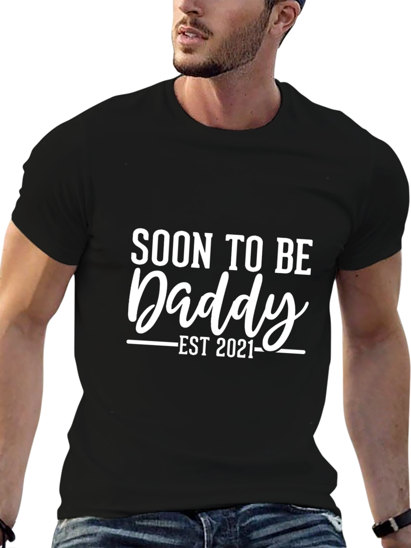 Soon To Be Daddy Est 2021 T-Shirt