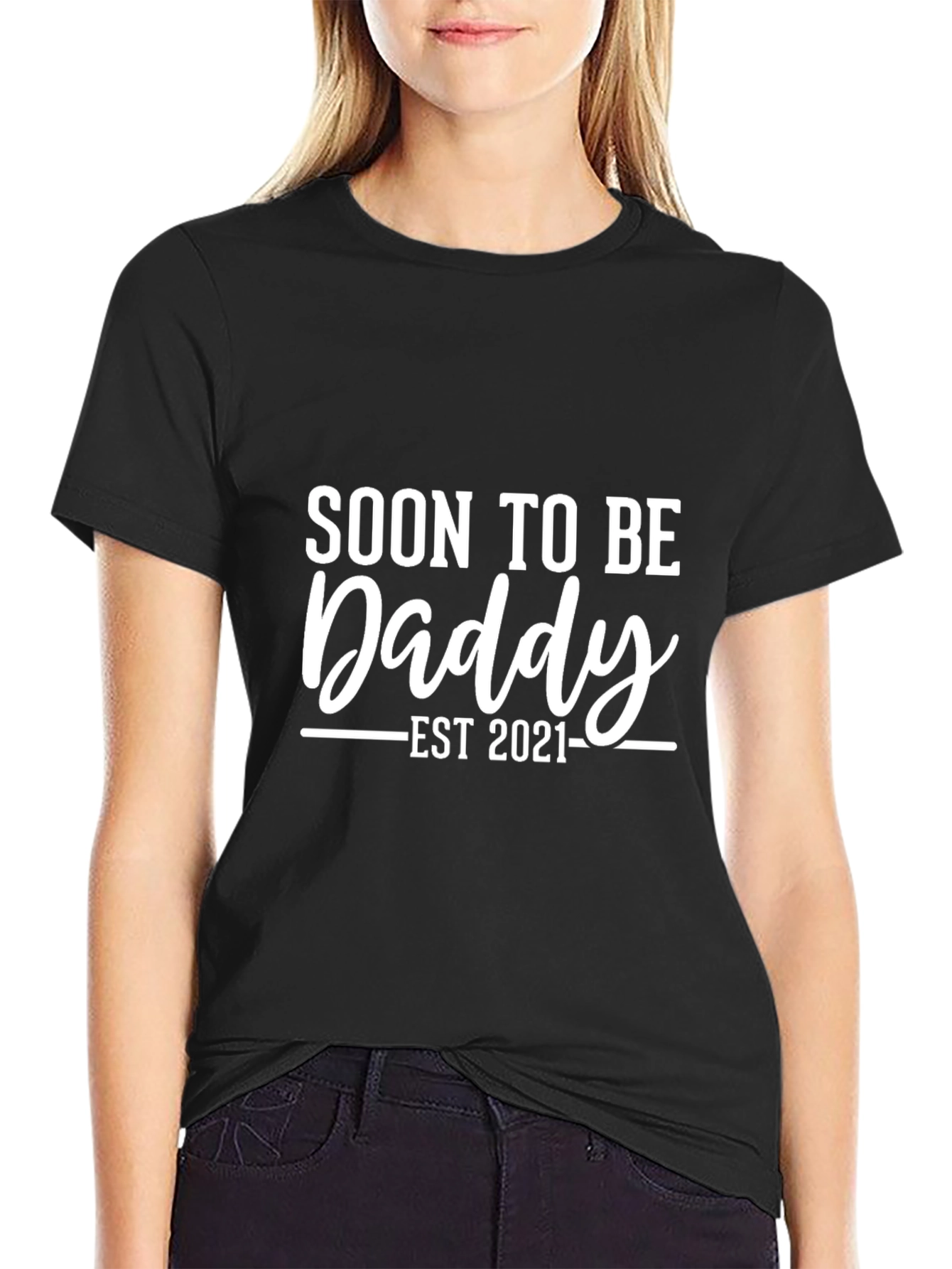 Soon To Be Daddy Est 2021 T-Shirt