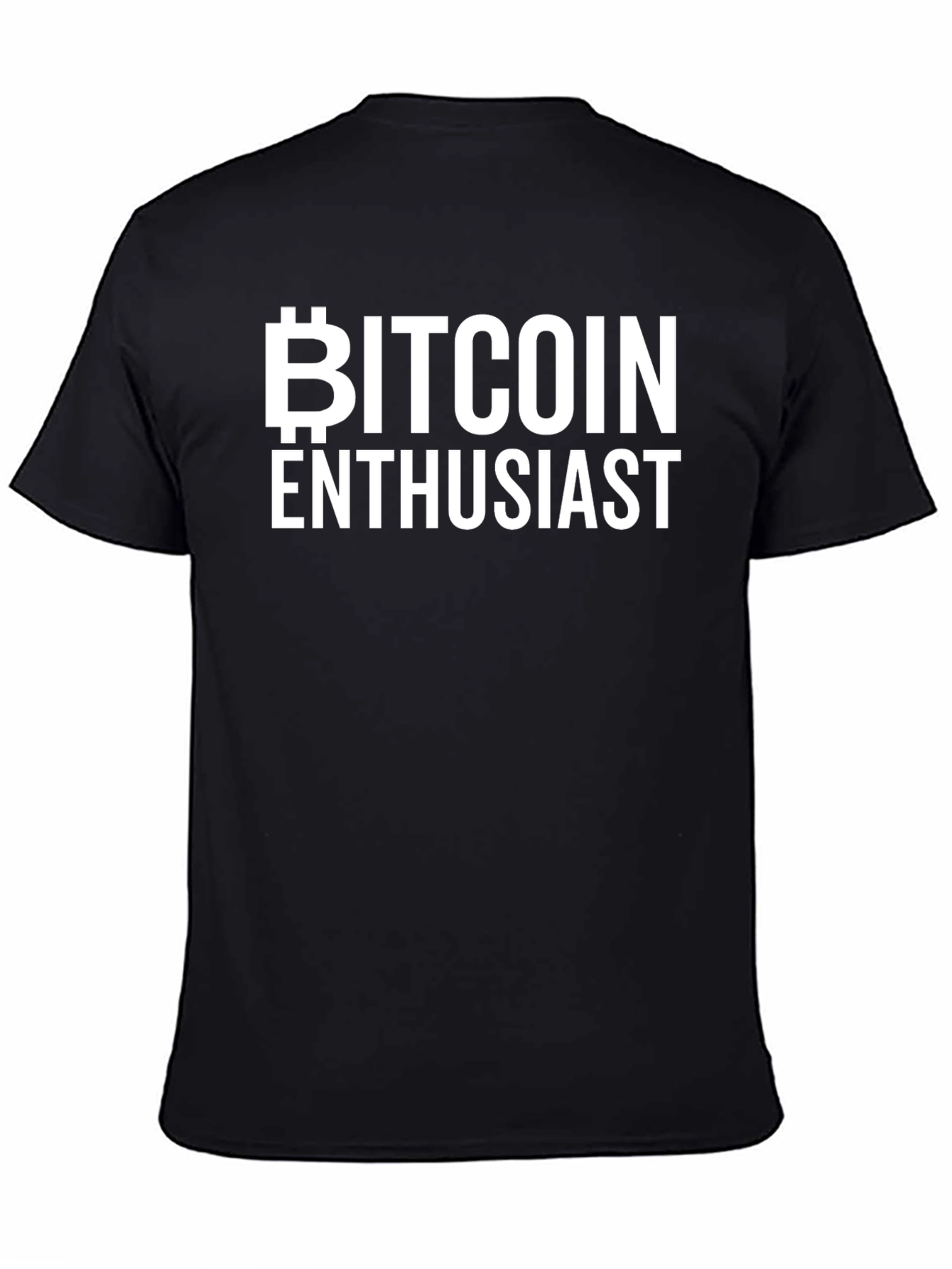 Bitcoin Enthusiast T-Shirt - Crypto Currency Tee