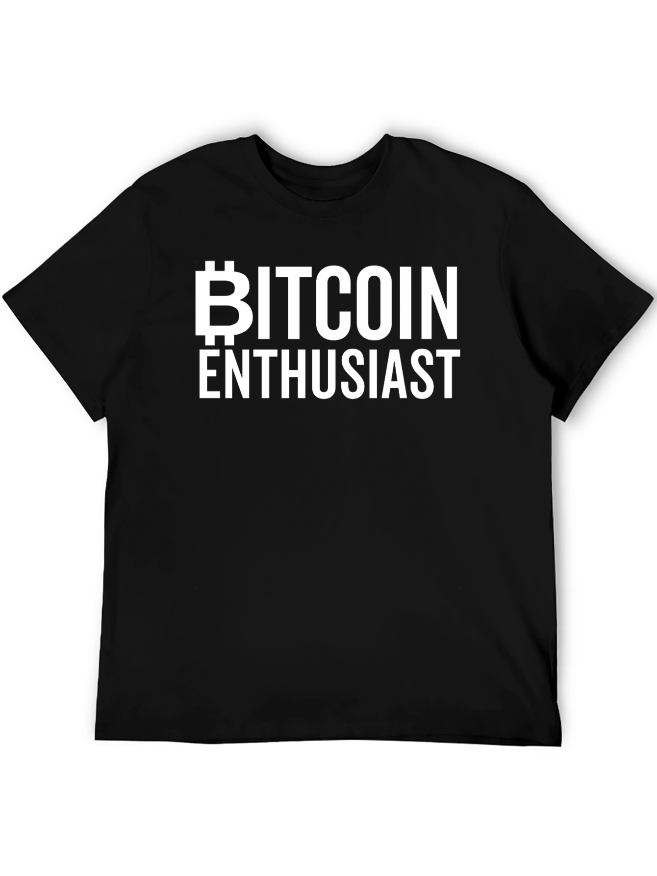 Bitcoin Enthusiast T-Shirt - Crypto Currency Tee