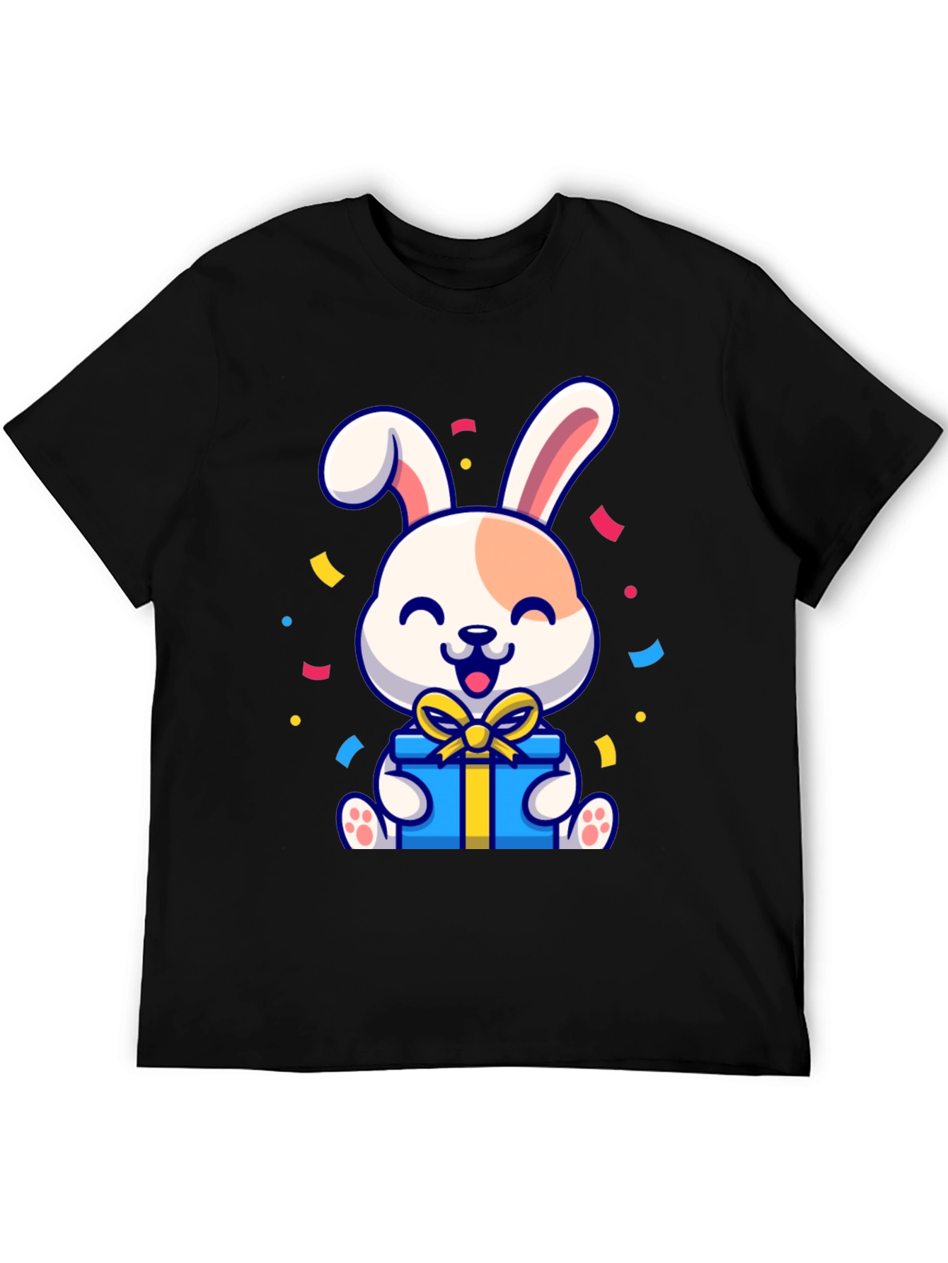 Cute Bunny Holding Gift T-Shirt