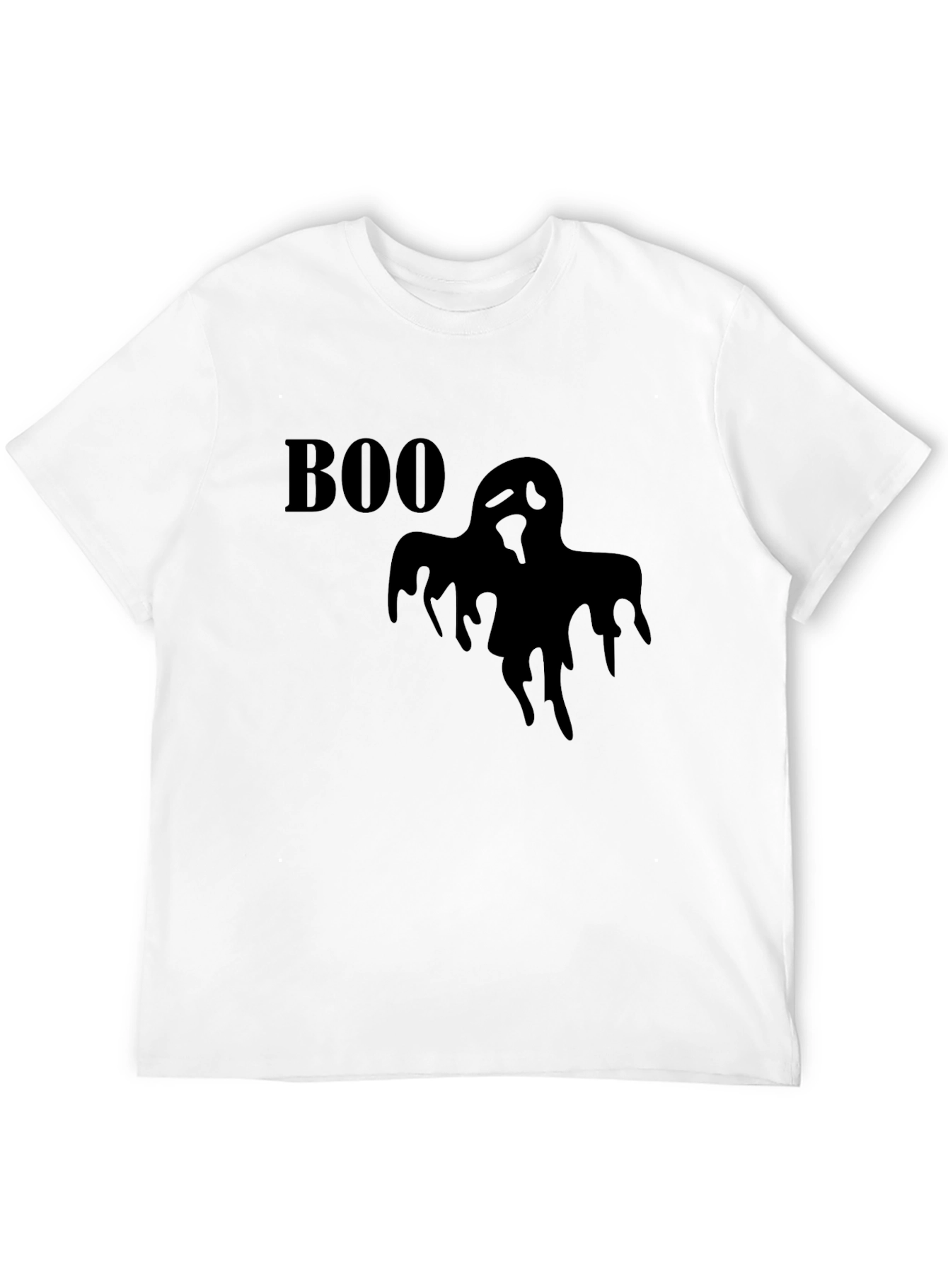 Spooky Boo Ghost T-Shirt - Halloween Graphic Tee