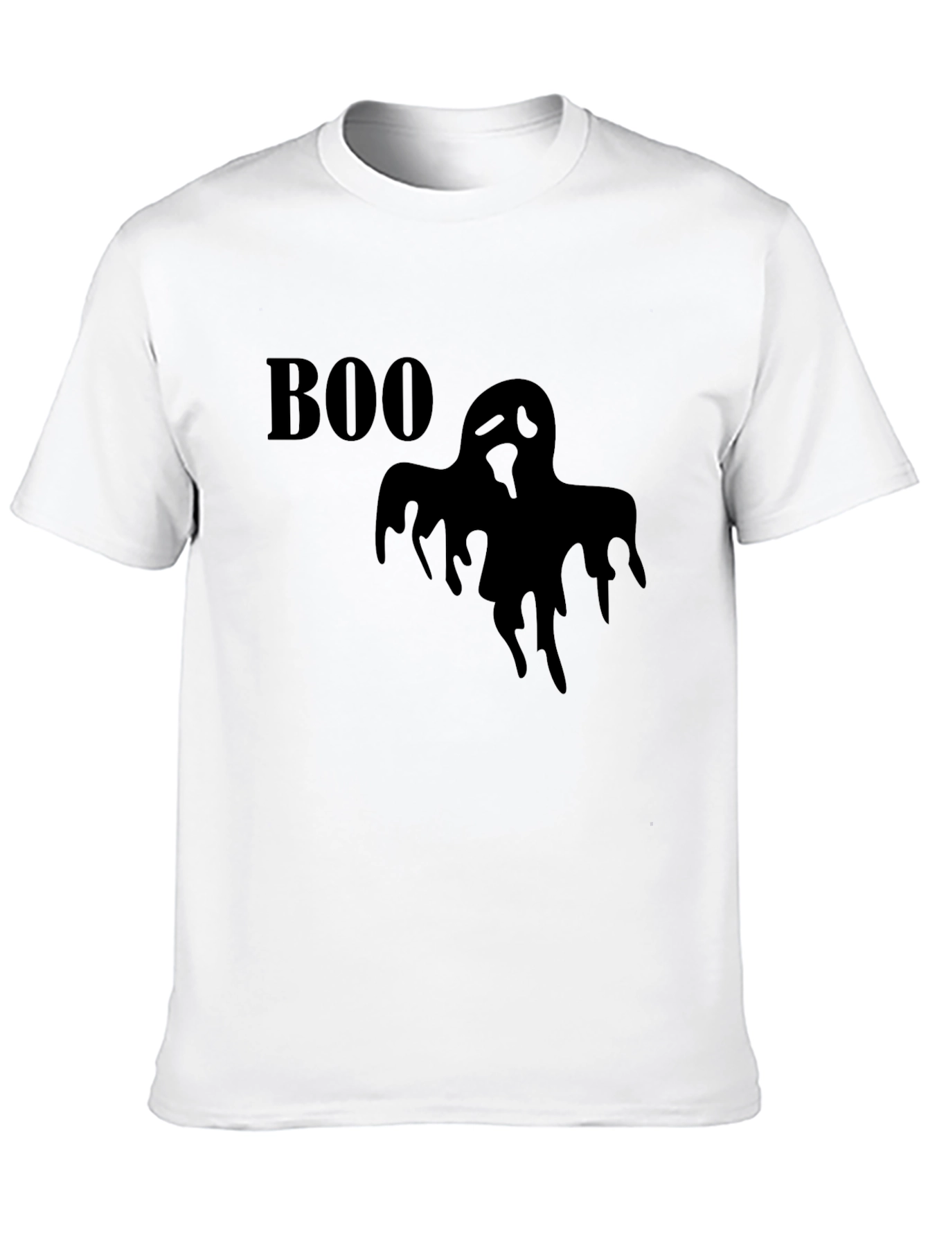 Spooky Boo Ghost T-Shirt - Halloween Graphic Tee