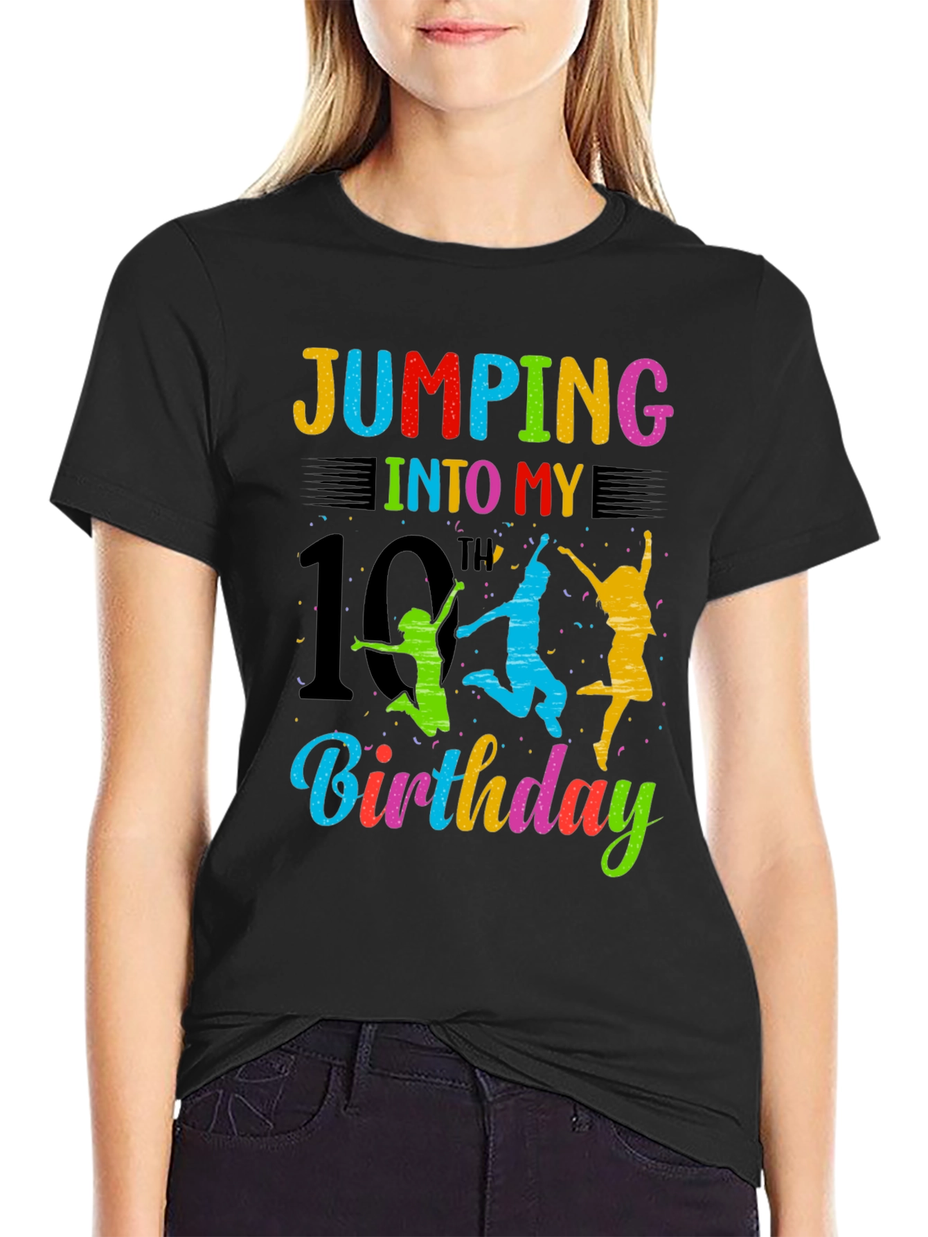 Jumping Into My 10th Birthday T-Shirt