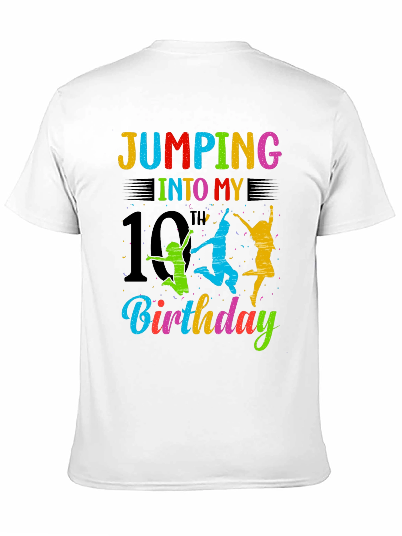 Jumping Into My 10th Birthday T-Shirt